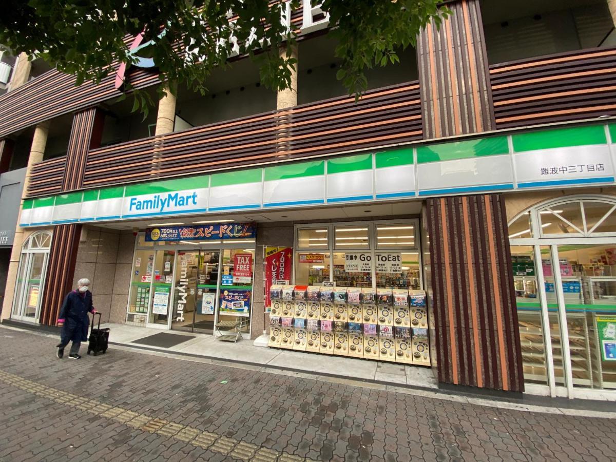 Ferienwohnung ラグジュアリ難波305 Ōsaka Exterior foto